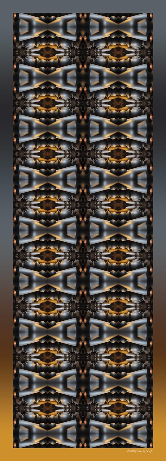 Art Deco Banisters long scarf