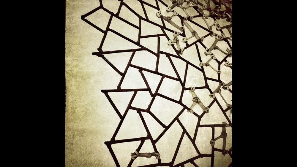A photograph of a tiled floor