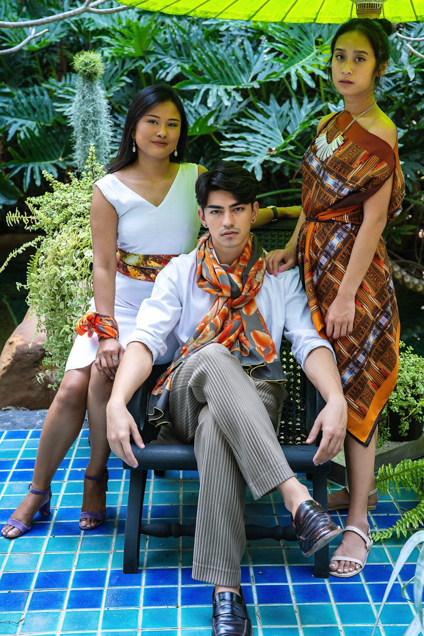 As Above So Below silk scarf, photo 4