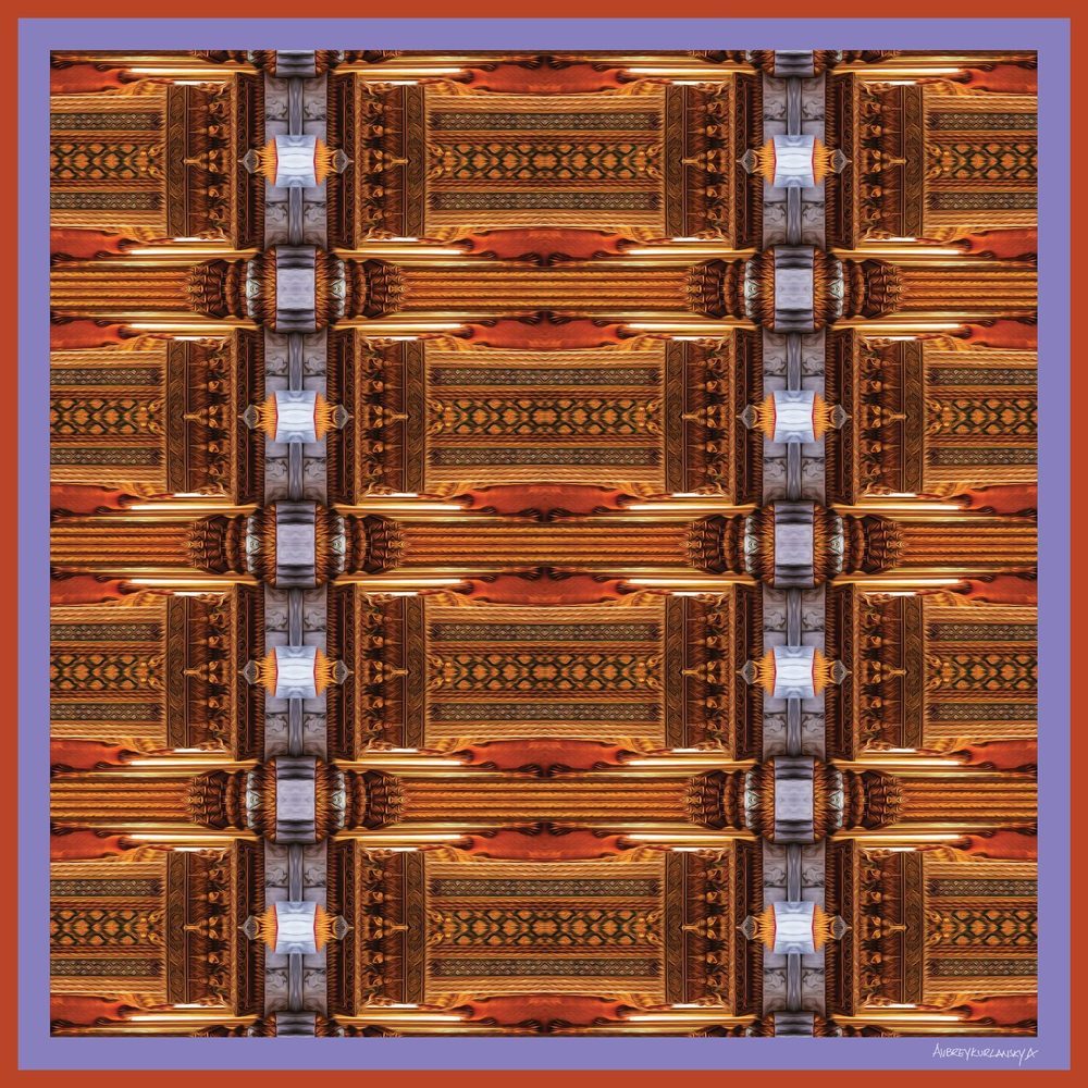 As Above So Below silk scarf, photo 5