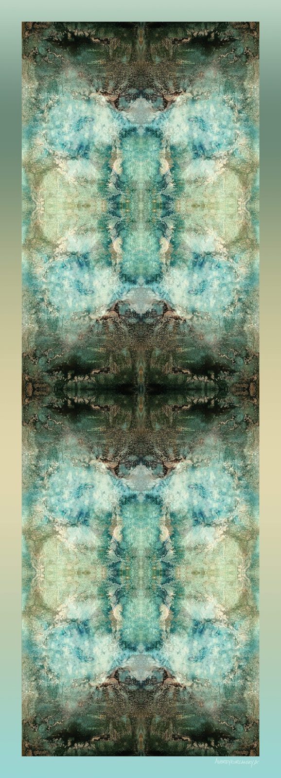 Birthplace of Aphrodite long scarf