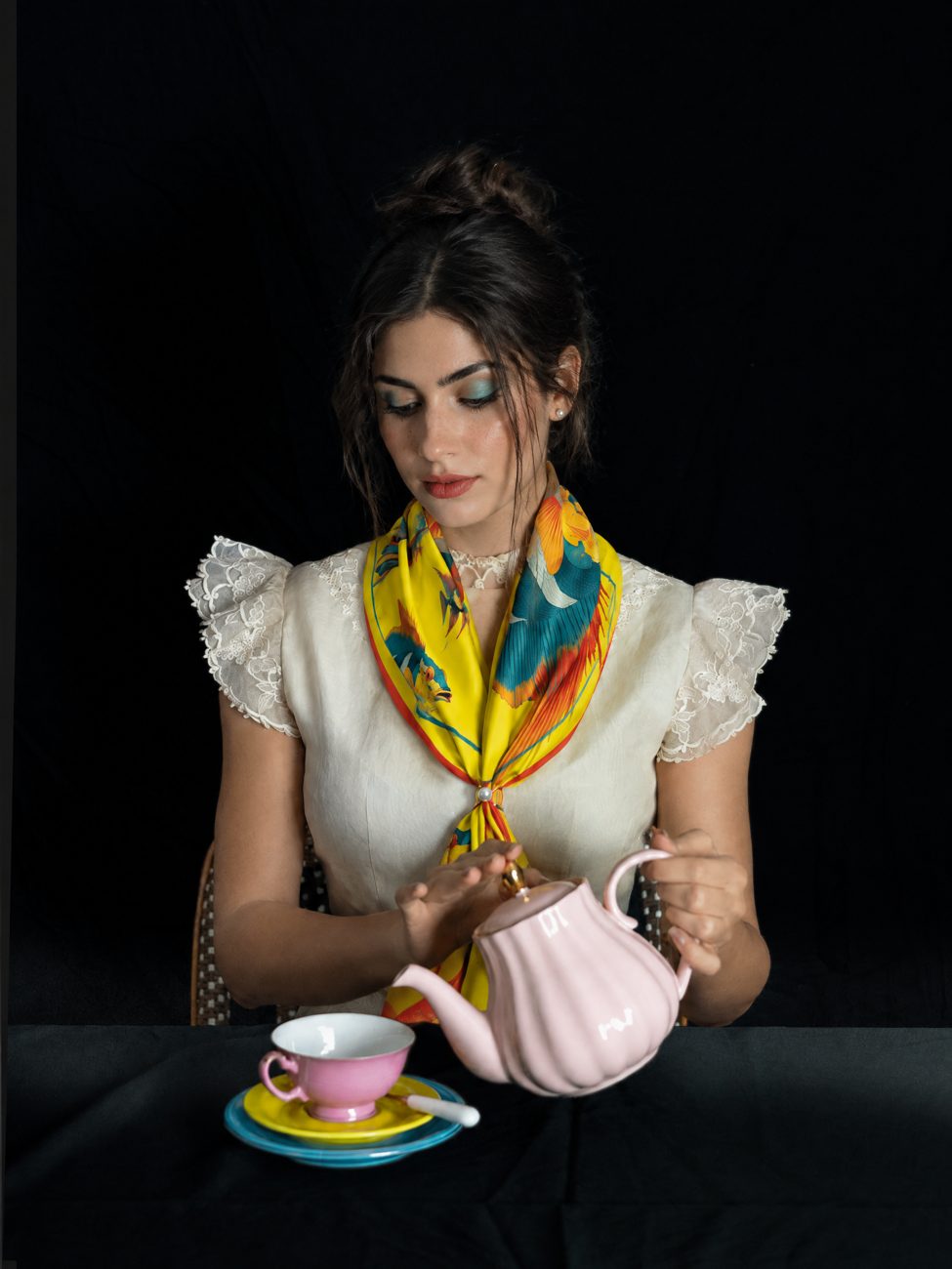 The Beautiful Sea silk scarf, photo 3