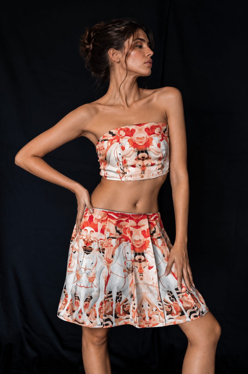 Tales of the Red Planet 3: The Charge silk scarf, photo 5