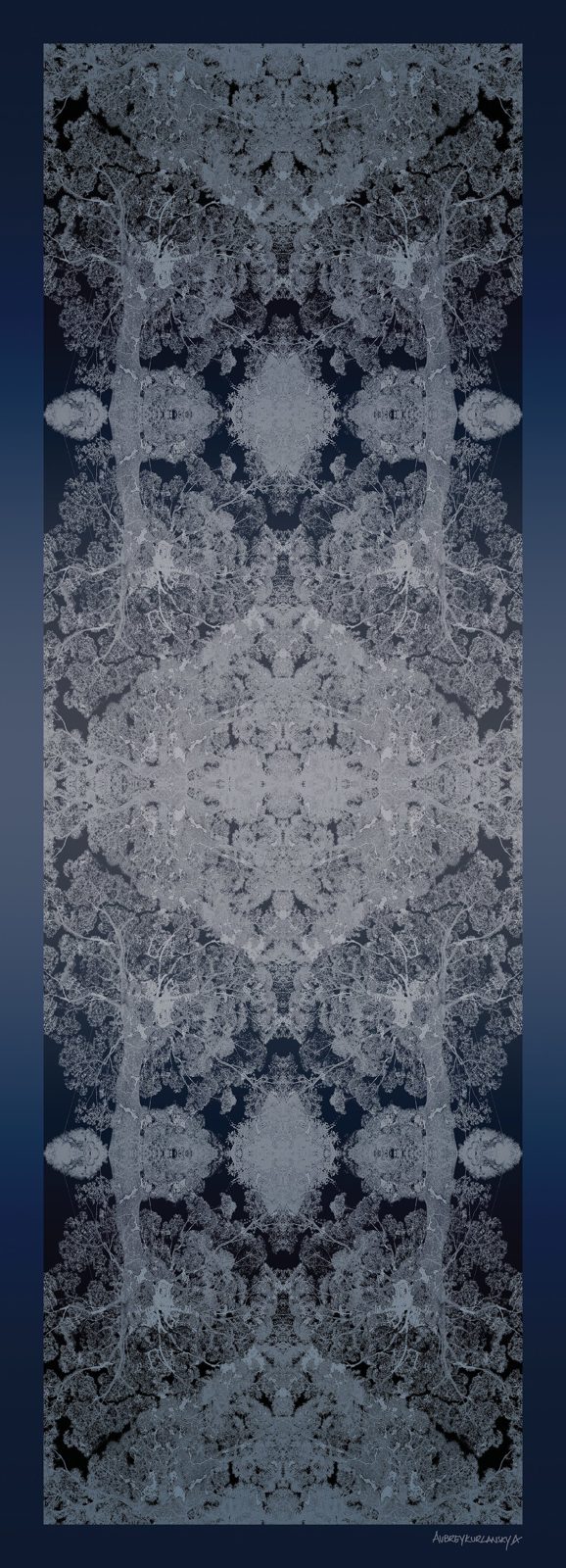 The Forest Sleeps long scarf