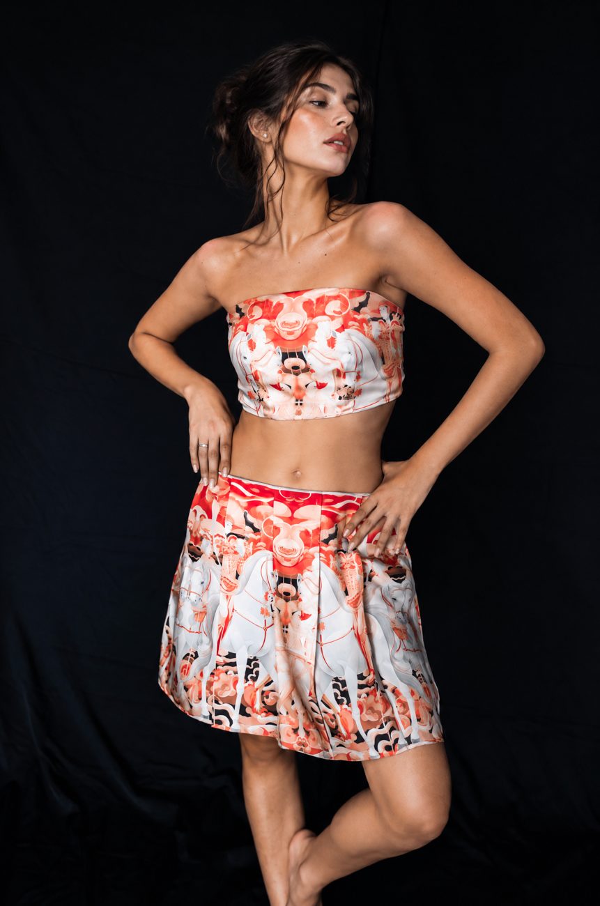 Tales of the Red Planet 1: The Gathering silk scarf, photo 4