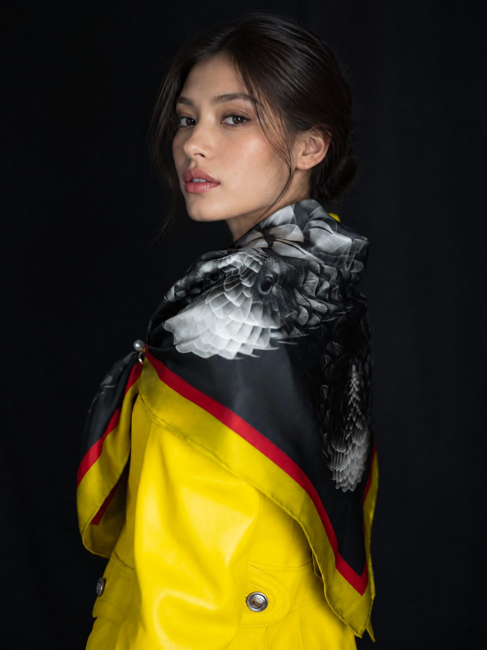 The Pangolin's Defence silk scarf, photo 4